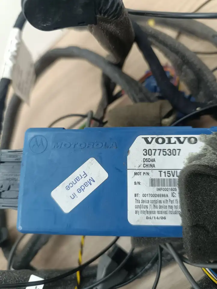 Volvo XC70 (2004 - 2007) 30775307 Комплект громкой связи (Hands Free) — фото 4