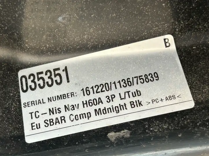 Nissan Navara D23 (2015 - ) 035351 Крышка багажника — фото 8