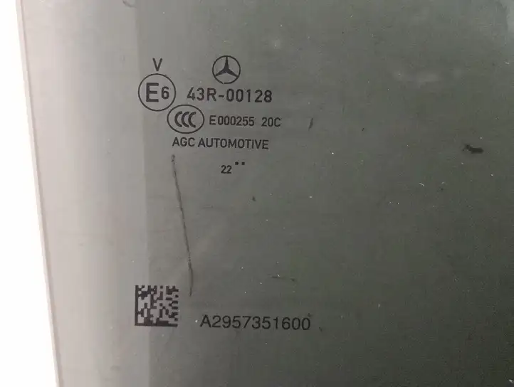 Mercedes-Benz EQE v295 (2022 - ) 43R00128 Стекло задней двери — фото 2