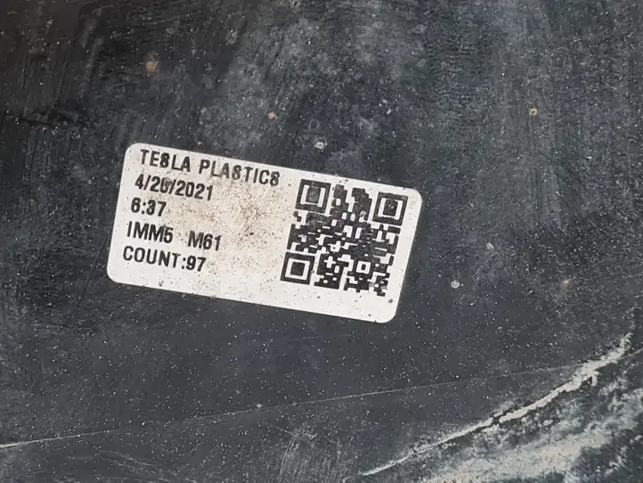 Tesla Model 3 (2017 - 2023) 113541000A Защита заднего бампера — фото 11