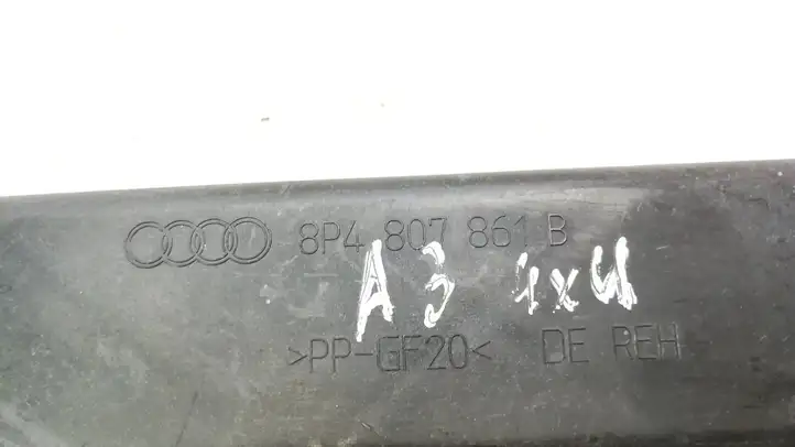 Audi A3/S3 8P (2004 - 2008) 8P4807861B Кронштейн заднего бампера — фото 9
