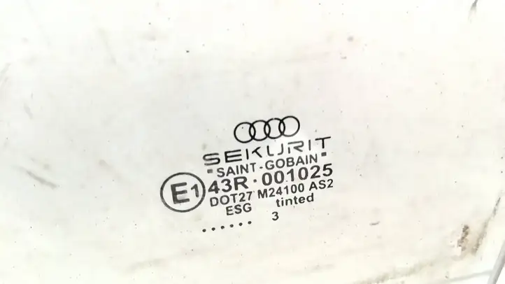 Audi A4 S4 B6 8E 8H (2000 - 2006) 43R001025 Стекло передней двери — фото 7