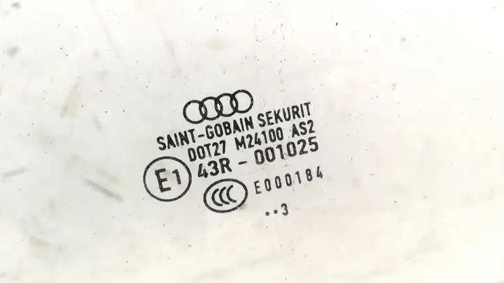 Audi A4 S4 B6 8E 8H (2000 - 2006) DOT27M24100AS2 Стекло передней двери — фото 8