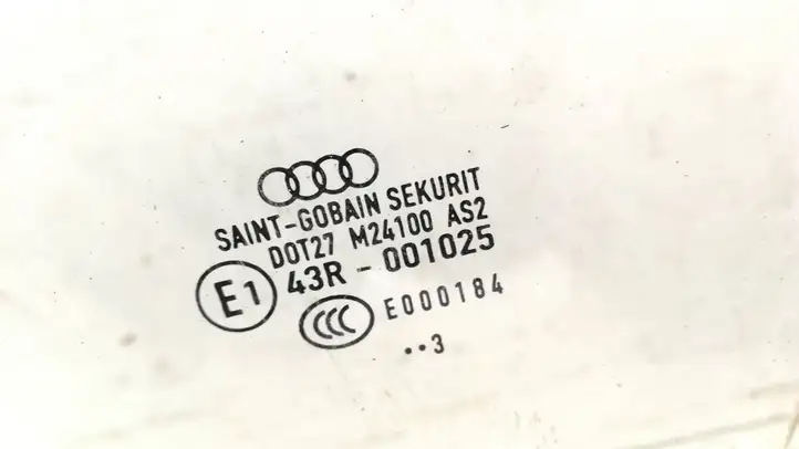 Audi A4 S4 B6 8E 8H (2000 - 2006) DOT27M24100AS2 Стекло передней двери — фото 7