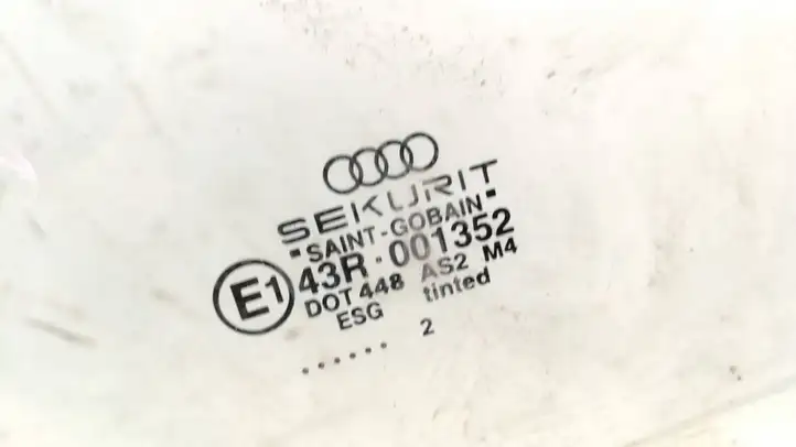 Audi A4 S4 B6 8E 8H (2000 - 2006) 43R001352 Стекло передней двери — фото 7