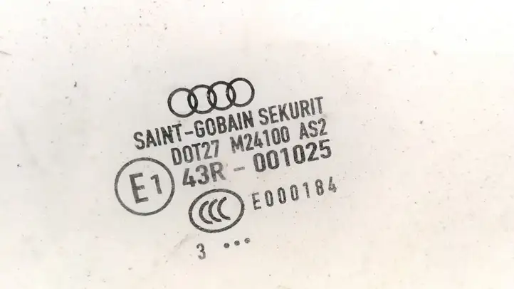Audi A4 S4 B6 8E 8H (2000 - 2006) 43R001025 Стекло передней двери — фото 8