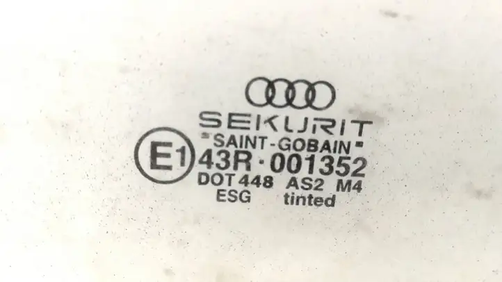 Audi A4 S4 B6 8E 8H (2000 - 2006) 43R001352 Стекло передней двери — фото 8