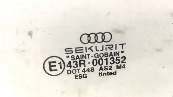 Audi A4 S4 B6 8E 8H (2000 - 2006) 43R001352 Стекло передней двери — фото 7