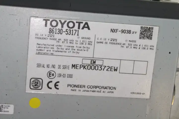 Lexus IS III XE30 (2010 - 2013) 8613053171 Магнитола / мультимедийная система — фото 2