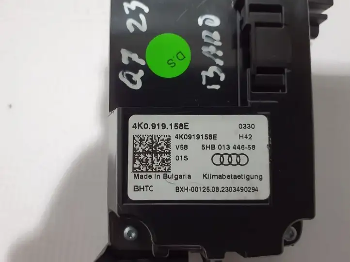Audi Q7 4M (2019 - ) 4K0919158E Блок управления кондиционером — фото 2