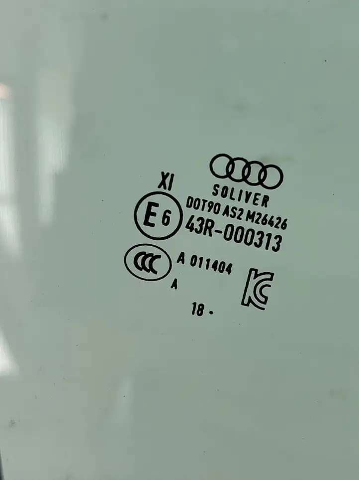 Audi Q8 (2018 - ) 4M8845025B Стекло задней двери — фото 4