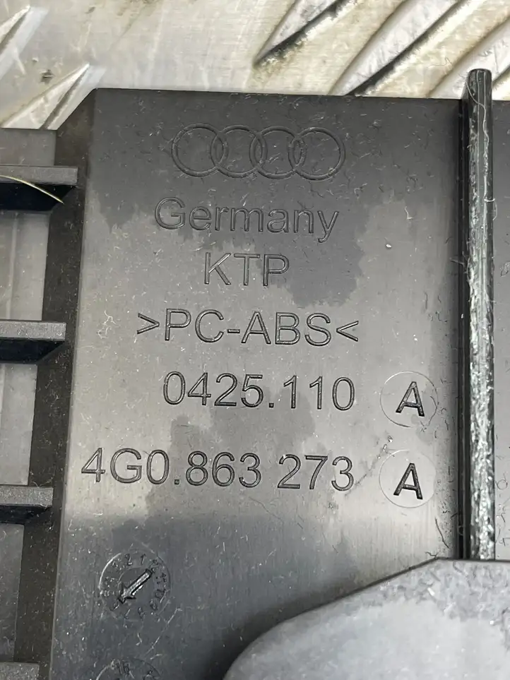 Audi A6 C7 (2011 - 2014) 0425110 Накладка передней пепельницы — фото 4