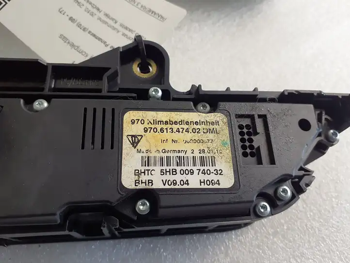 Porsche Panamera (970) (2009 - 2013) 97061343703 Блок кнопок на панели — фото 3