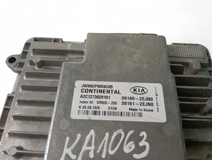 Kia Optima (2015 - 2018) 391602EJN0 Блок управления двигателем (ECU) — фото 2