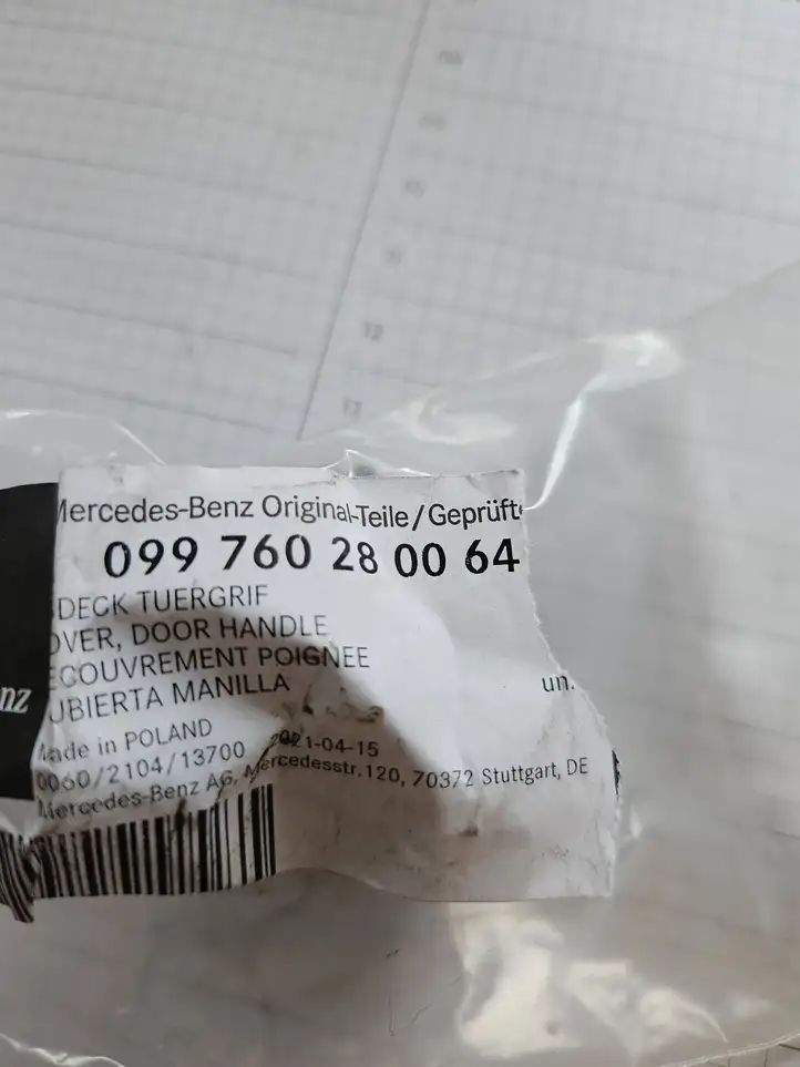Mercedes-Benz GLE W167 (2019 - ) 099760280064 Крышка ручки передней двери — фото 4