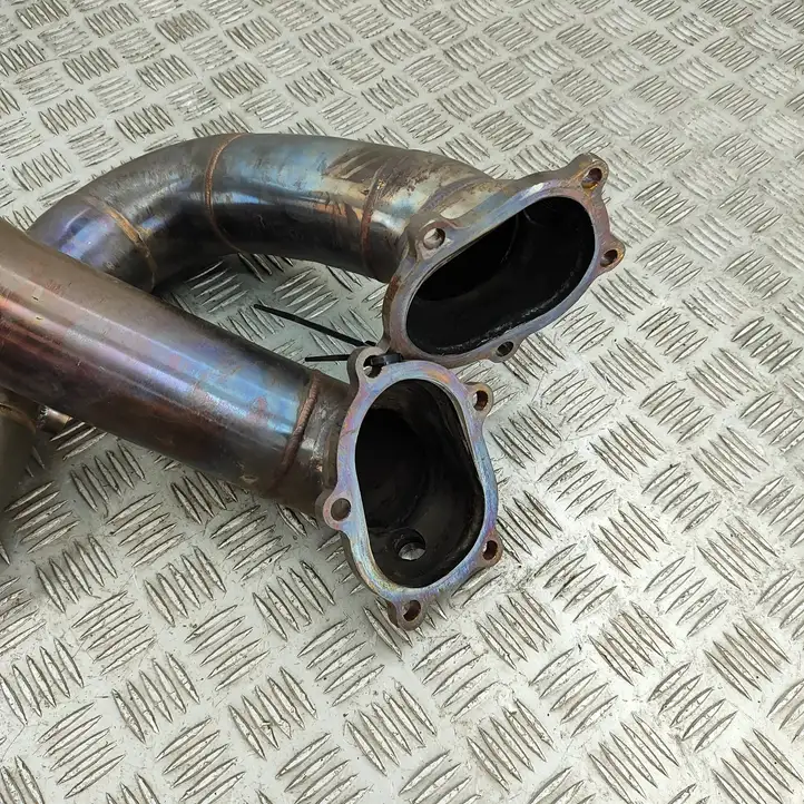 Audi RS6 C7 (2012 - 2014) DOWNPIPE Гофра глушителя — фото 6