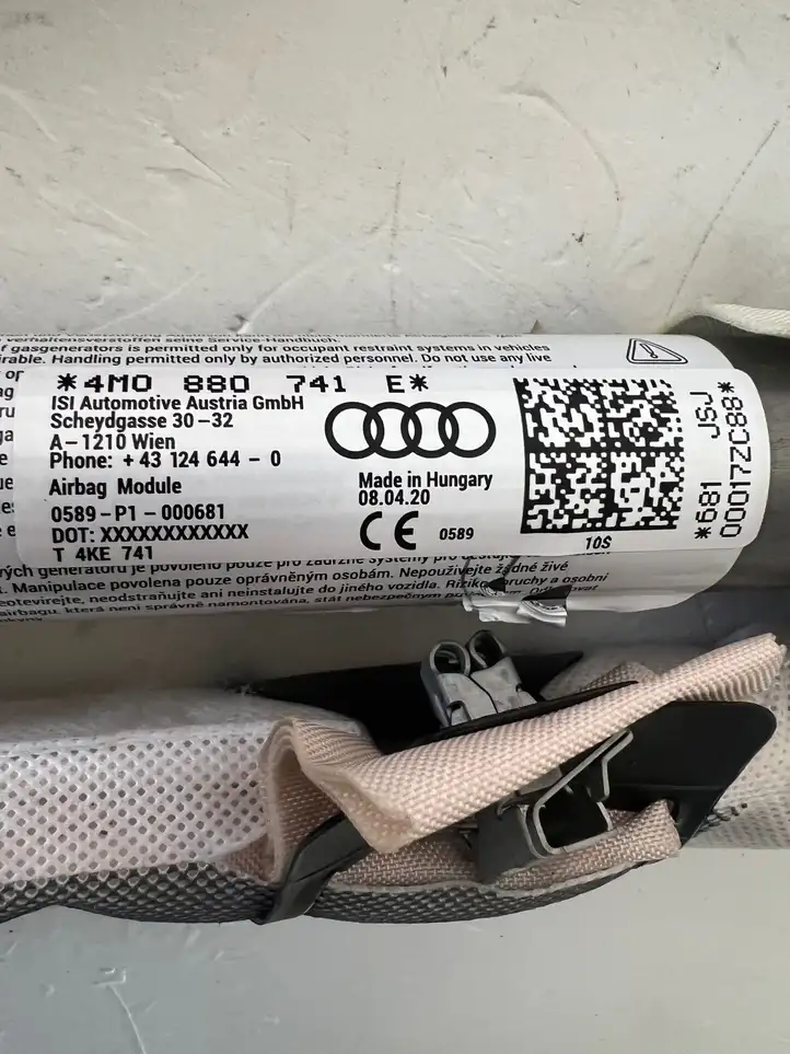 Audi Q7 4M (2019 - ) 4M0880741 Боковая подушка безопасности шторка — фото 7