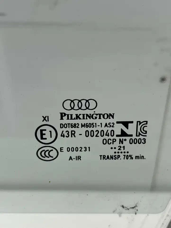 Audi A8 S8 D4 4H (2013 - 2017) 4N0845021B Стекло передней двери — фото 3