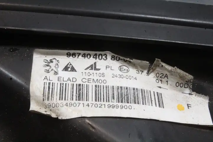 Peugeot RCZ (2010 - 2013) 9674040380 Передняя фара — фото 2