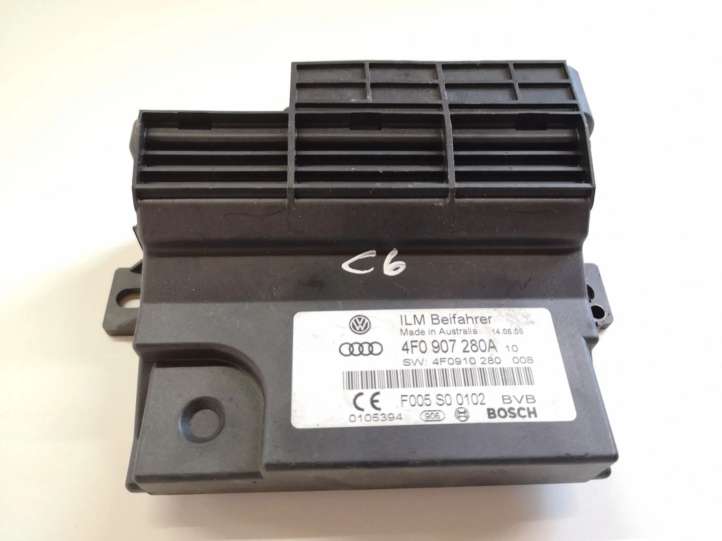 4F0907280 Audi A6 S6 C6 4F Galios (ECU) modulis