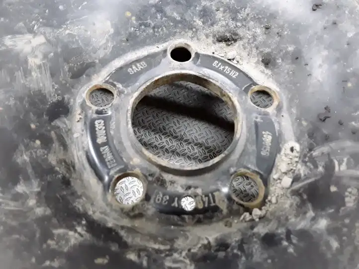 Saab 9-3 Ver2 (2003 - 2007)  1010313 Стальной штампованный обод (ободья) колеса R 15