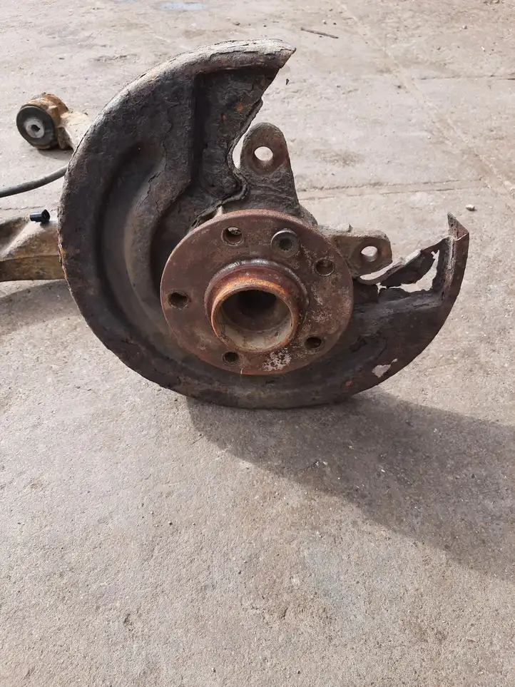 Volkswagen Transporter - Caravelle T5 (2003 - 2009) 7H0501413D Вилка подвески — фото 4
