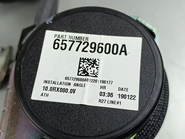 Mitsubishi Outlander IV (2021 - ) 657729600A Ремень безопасности 3-го ряда — фото 5