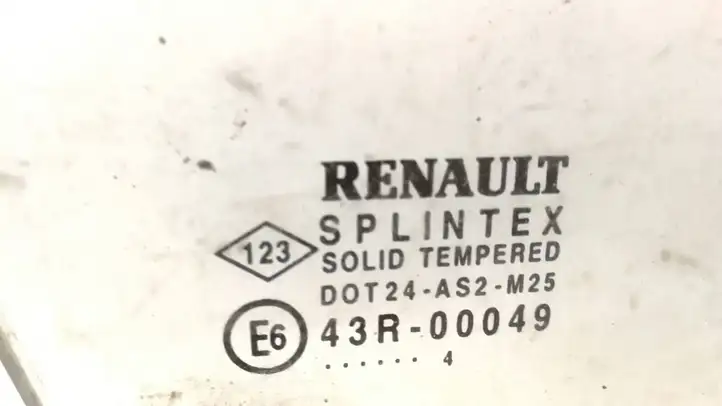 Renault Scenic II - Grand scenic II (2006 - 2009) DOT24AS2M25 Стекло передней двери — фото 7