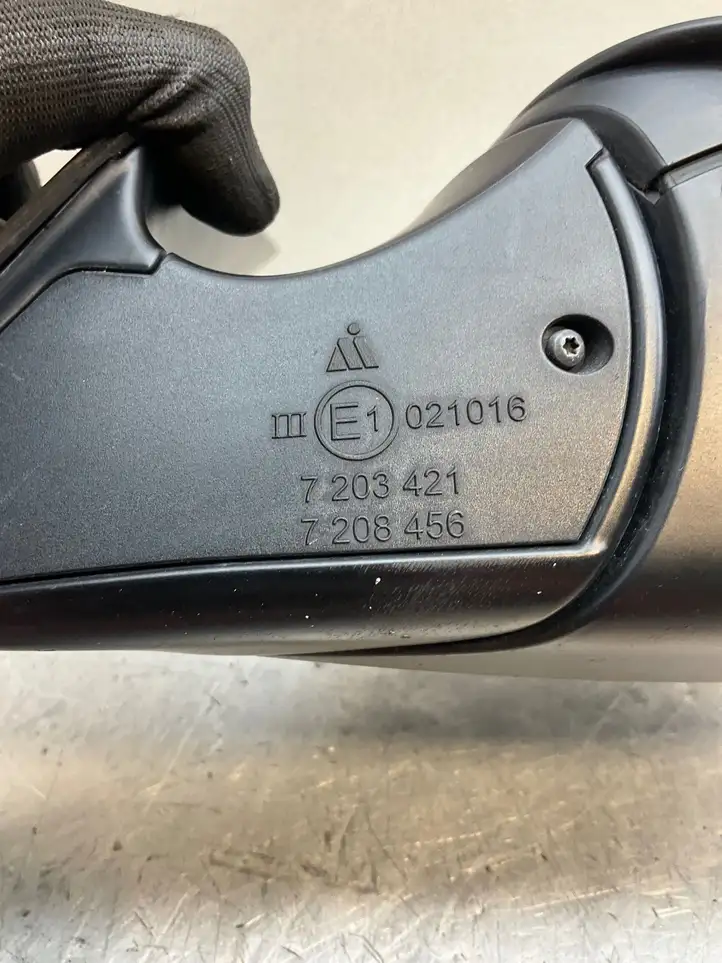 BMW 5 E60 E61 (2004 - 2010) 7203421 Боковое зеркало с электроприводом — фото 6