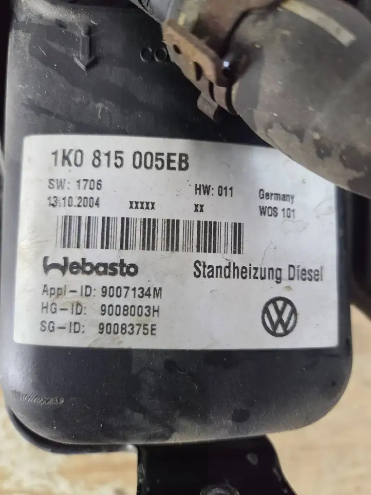 Volkswagen Golf V (2003 - 2009) 1K0815005EB Циркуляционный насос Webasto — фото 4