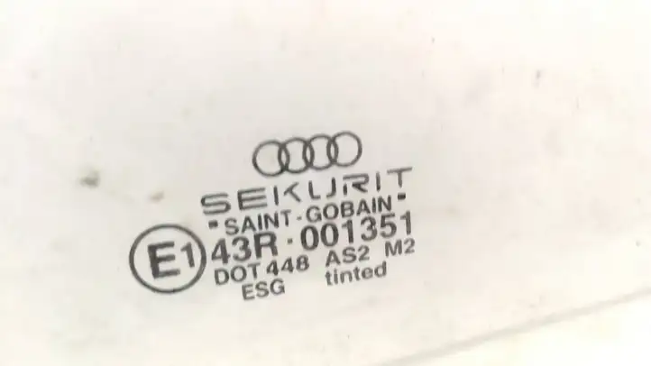 Audi A4 S4 B6 8E 8H (2000 - 2006) 43R001351 Стекло задней двери — фото 7
