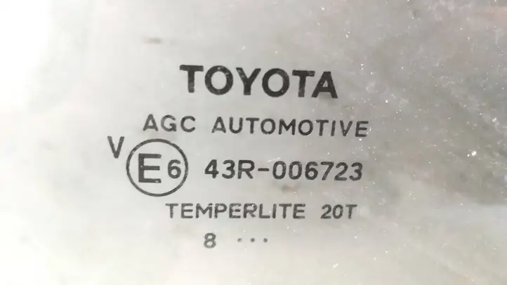 Toyota Avensis T270 (2009 - 2012) 43R006723 Стекло задней двери — фото 7