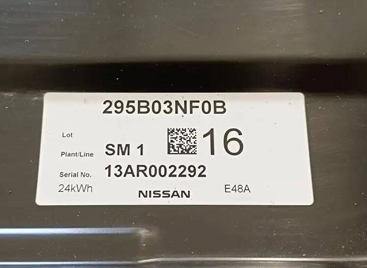 Nissan Leaf I (ZE0) (2010 - 2017) 295B03NF0B Аккумулятор гибридного / электрического автомобиля — фото 2