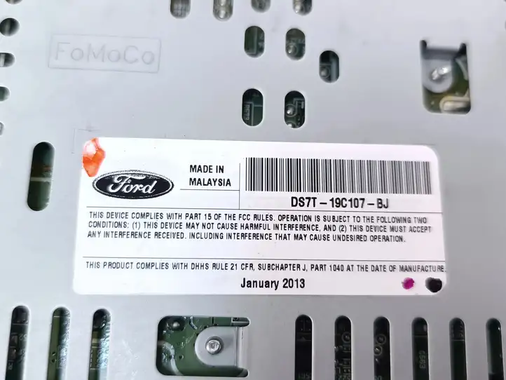 Ford Fusion II (2013 - ) DS7T19C107BJ Магнитола / мультимедийная система — фото 8