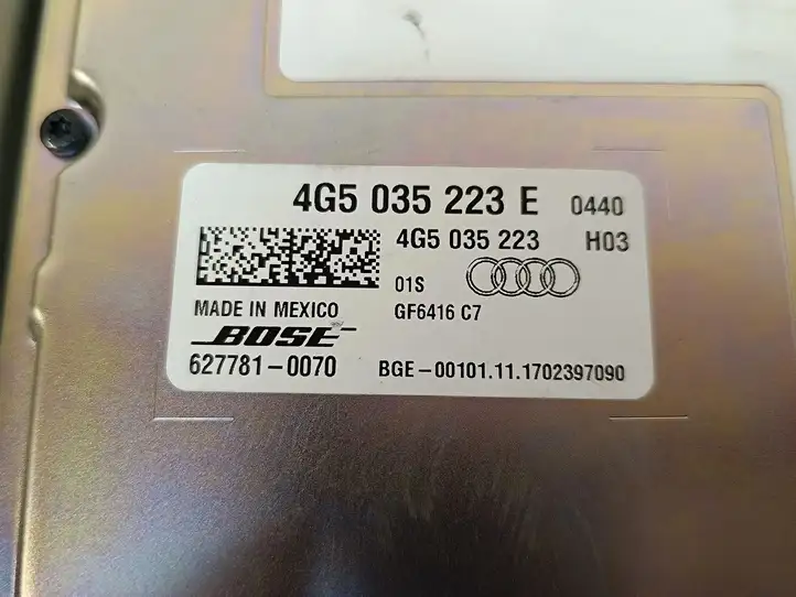 Porsche Cayenne (92A) (2011 - 2017) 4G5035223E Усилитель звука — фото 2
