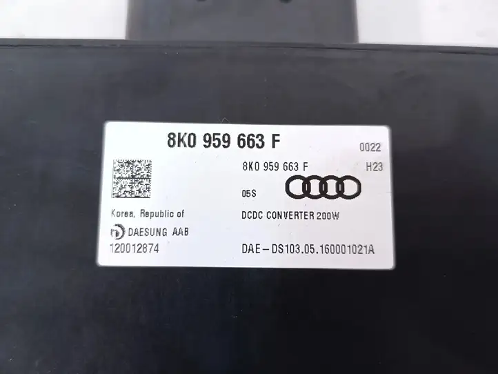 Audi A6 C7 (2014 - 2018) 8K0959663F Блок управления электропитанием — фото 4