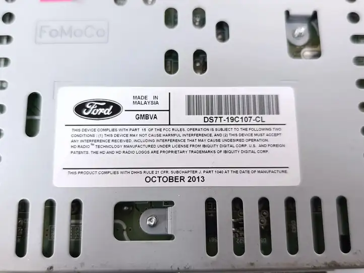 Ford Fusion II (2013 - ) DS7T19C107CL Магнитола / мультимедийная система — фото 3