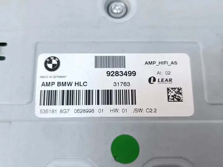 BMW X1 E84 (2009 - 2015) 9283499 Усилитель звука — фото 5