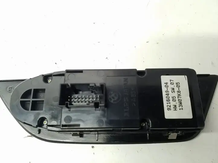 BMW X1 E84 (2009 - 2015) 921604904 Кнопка стеклоподъемников — фото 4