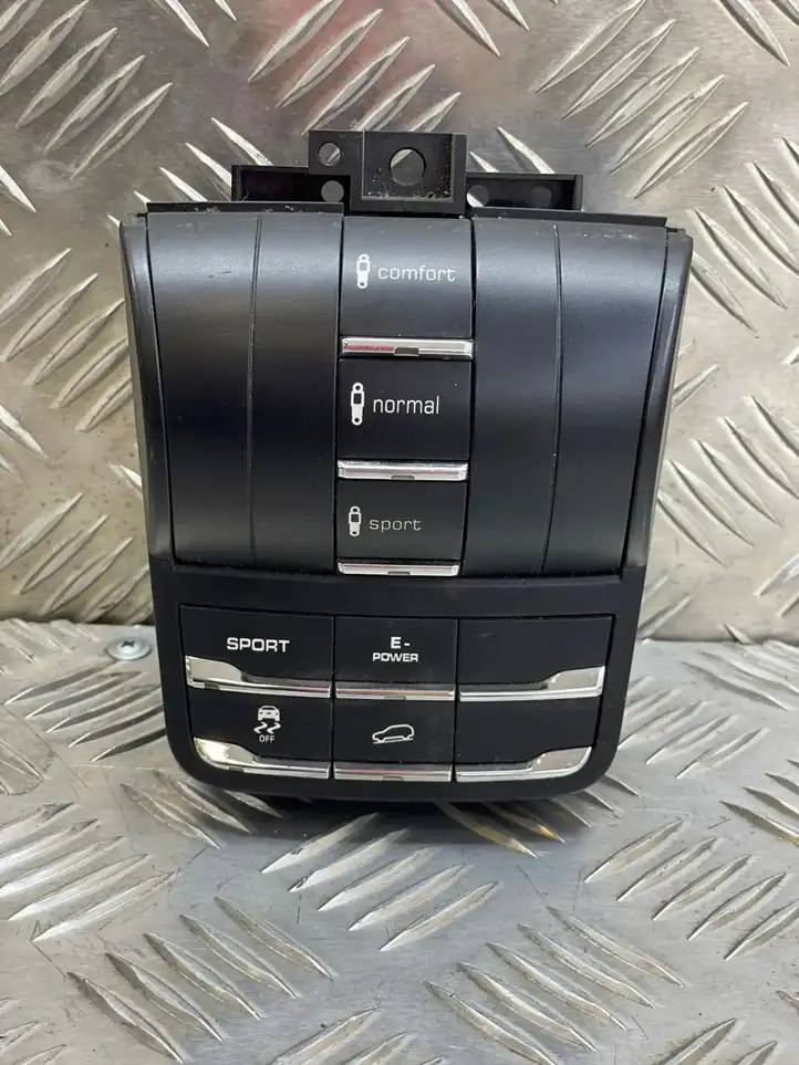 Porsche Cayenne (92A) (2011 - 2017) 7P5927127 Включатель регулировки высоты / жесткости ходовой части — фото 1