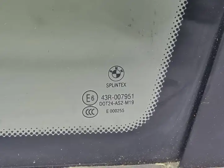 BMW 5 E60 E61 (2004 - 2010) 43R007051 Заднее боковое стекло — фото 4