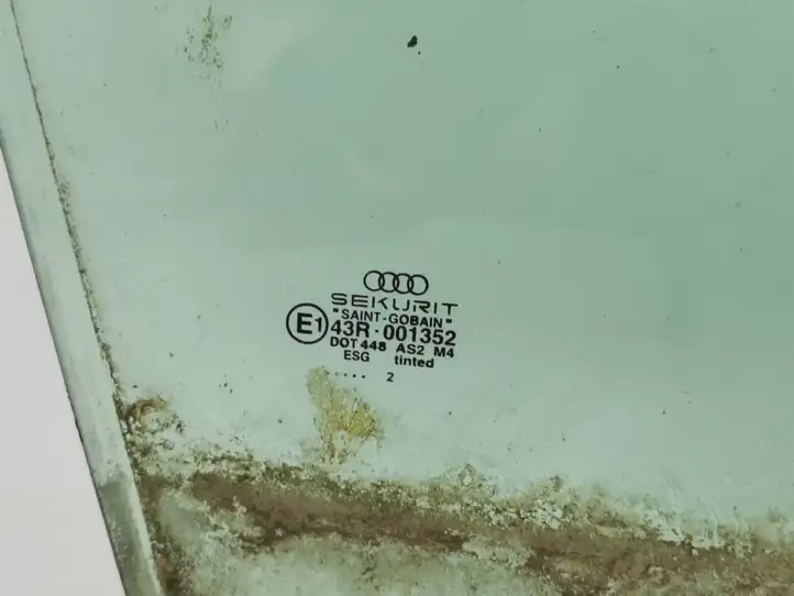 Audi A4 S4 B6 8E 8H (2000 - 2006) 43R001352 Стекло передней двери — фото 2