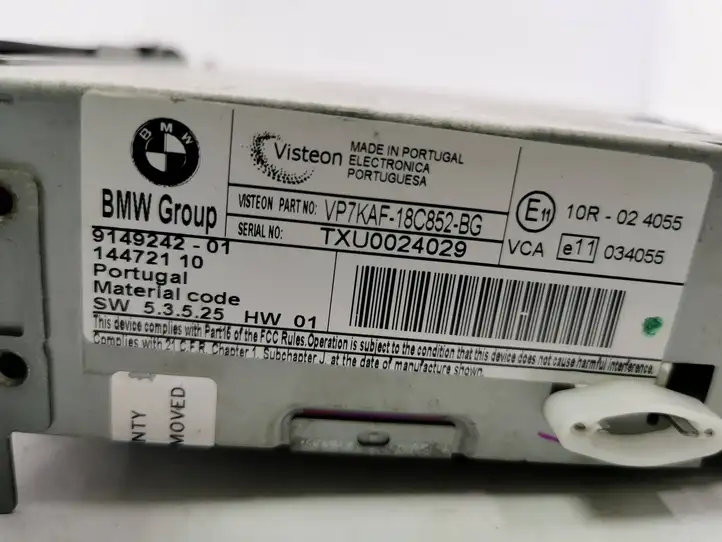 BMW 5 E60 E61 (2004 - 2010) 914924201 Магнитола / мультимедийная система — фото 2