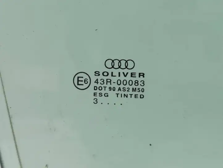 Audi A6 Allroad C5 (2000 - 2006) E643R00083 Стекло передней двери — фото 2
