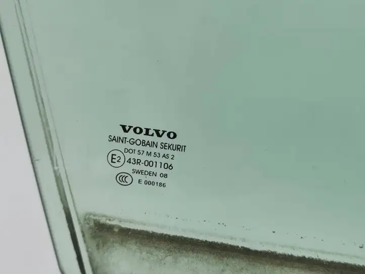 Volvo XC90 (2006 - 2014) E243R001106 Стекло передней двери — фото 2