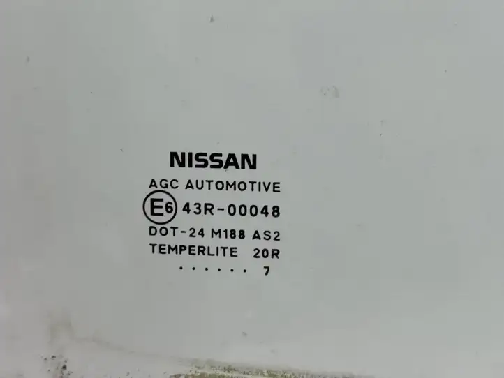 Nissan Qashqai (2006 - 2010) 43R00048 Стекло задней двери — фото 2