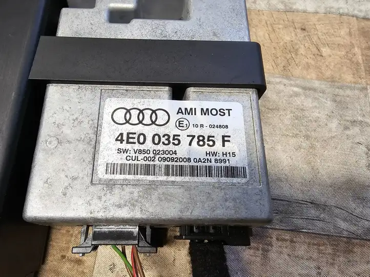 Audi A5 8T 8F (2007 - 2011) 4E0035785F Контроллер мультимедийной системы — фото 8