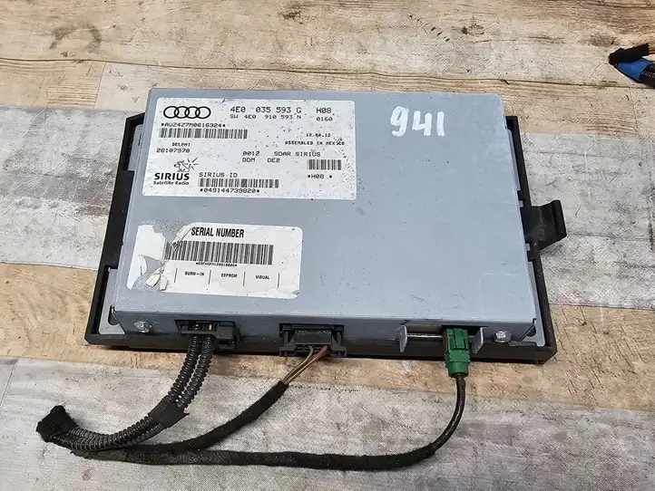 Audi A5 8T 8F (2007 - 2011) 4E0035593G Контроллер мультимедийной системы — фото 1