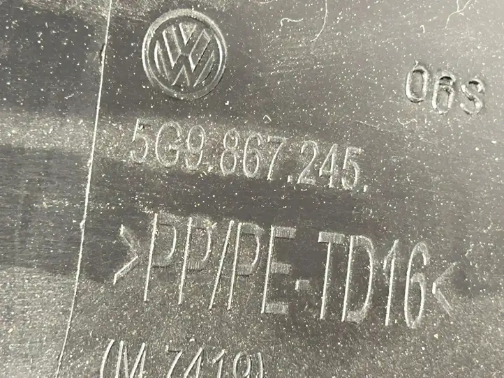 Volkswagen Golf VII (2013 - 2019) 5G9867245 Прочие детали салона — фото 4