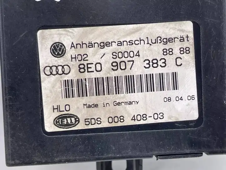 Audi A4 S4 B7 8E 8H (2004 - 2009) 8E0907383C Блок управления фаркопом — фото 7